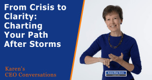 From Crisis to Clarity: Charting Your Path After Storms Event Cover with picture of Karen